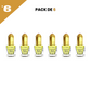 12*5ml el Nabil - Musc Gold - Parfum Concentrate Sans Alcool