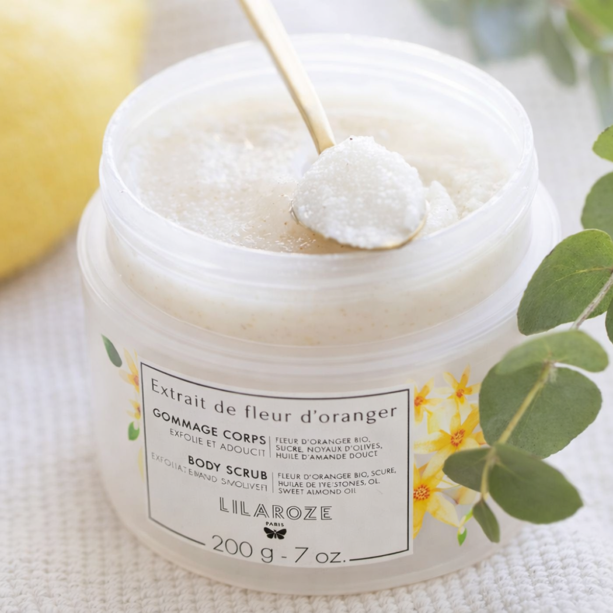 Lilaroze Paris - Exfoliating Scrub Body Extract of Fleur D'oranger Bio