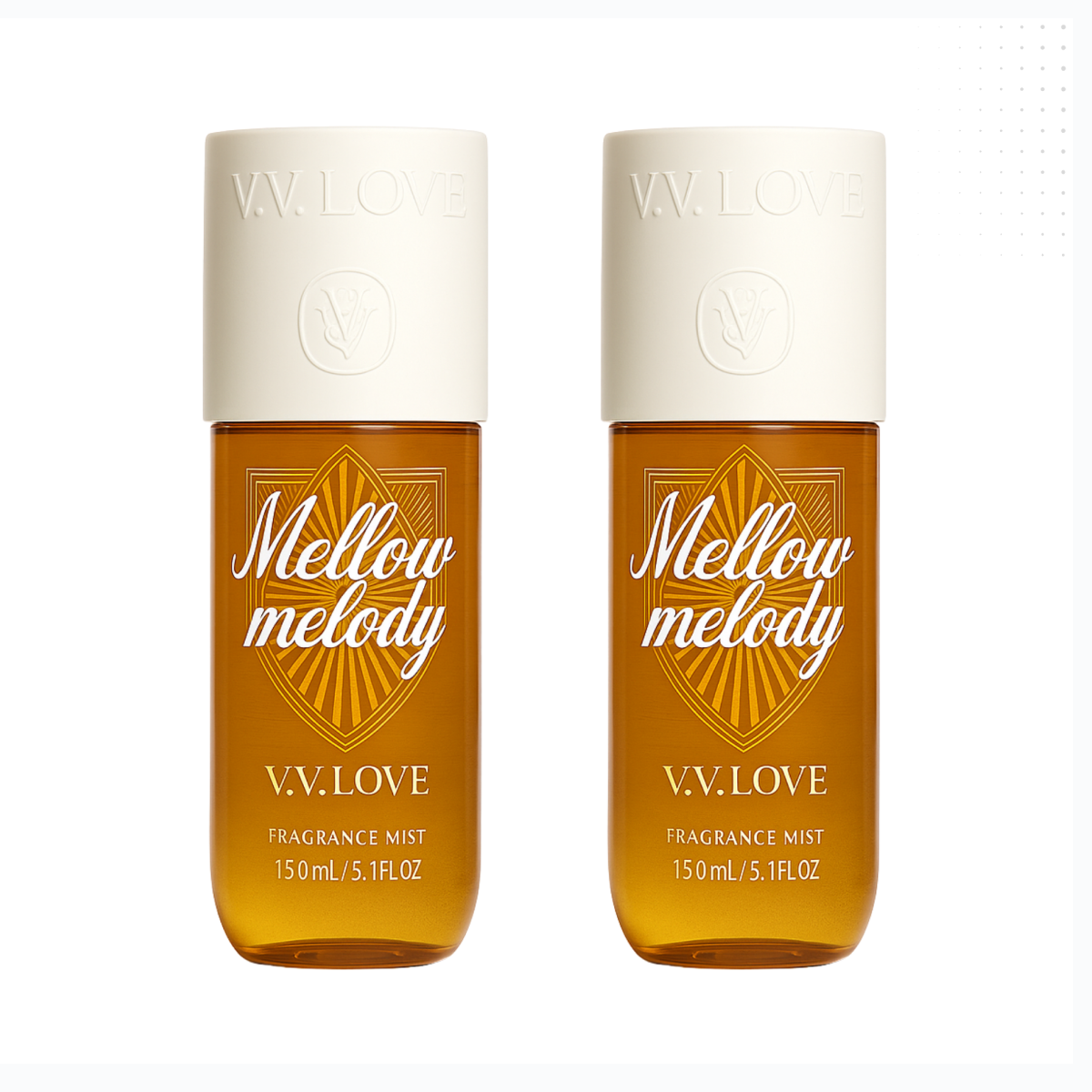12*150ml Vv Love - Mellow Melody - Fragrance Mist for Women