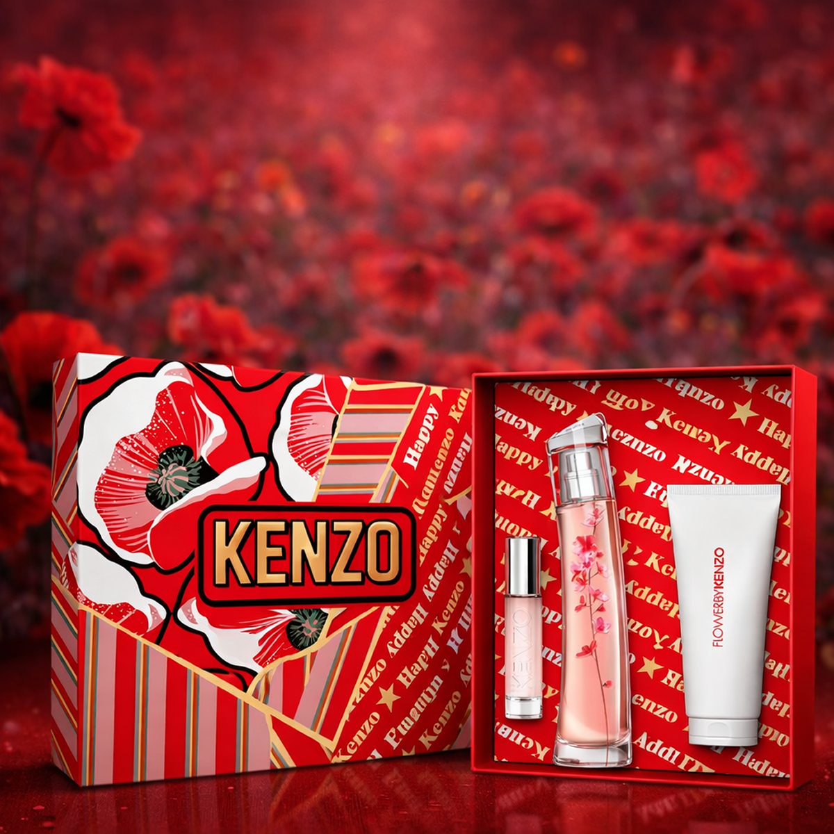 Kenzo - Gift Set Ikebana EDP 75ml + Body Lotion 75ml + EDP 10ml