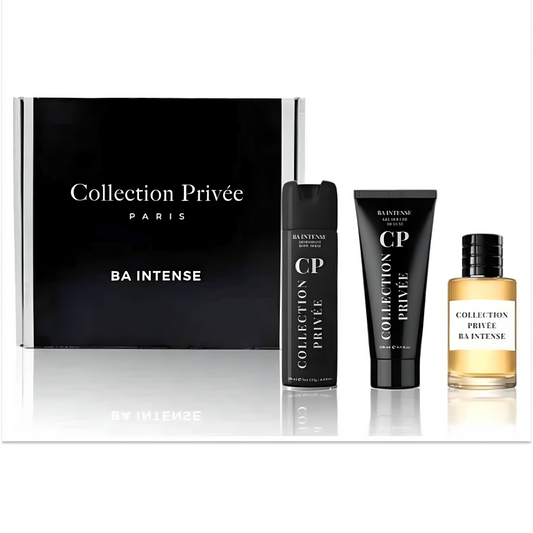 Collection Privée - Gift Set Bois D'arg Intense Unisex Parfum 100ml + Deodorant 200ml +Shower Gel 150ml