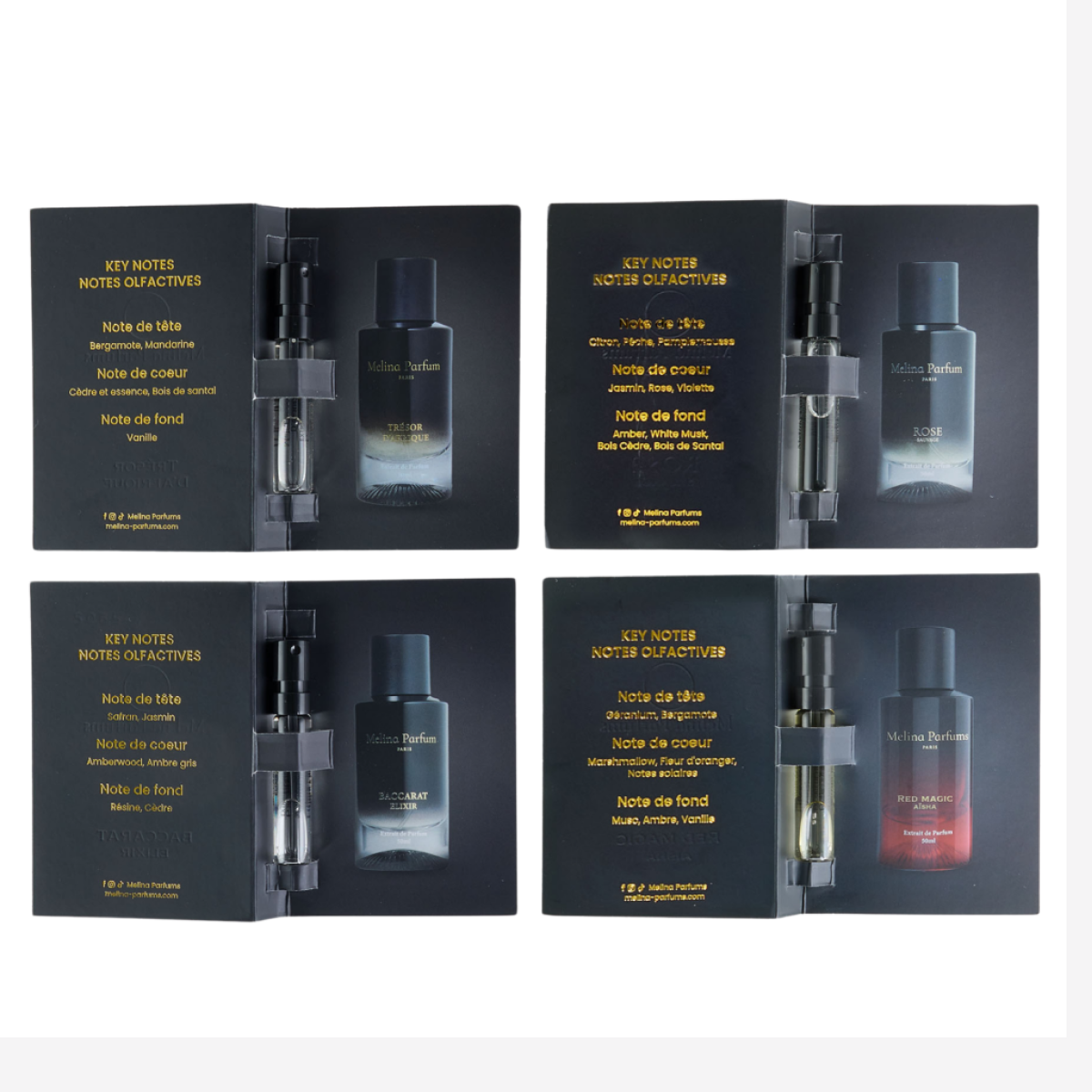 Melina Parfums - Baccarat Elixir - Perfume Extract Unisex