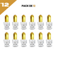 12*5ml el Nabil - Musc Slim - Parfum Concentrate Sans Alcool