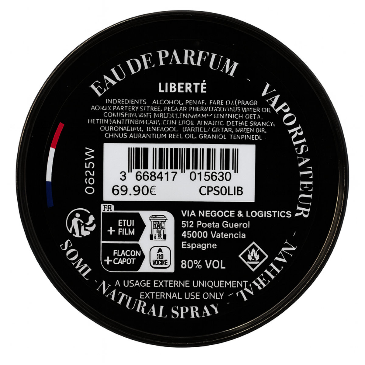 Collection Privée - Liberté - Perfume Extract Unisex