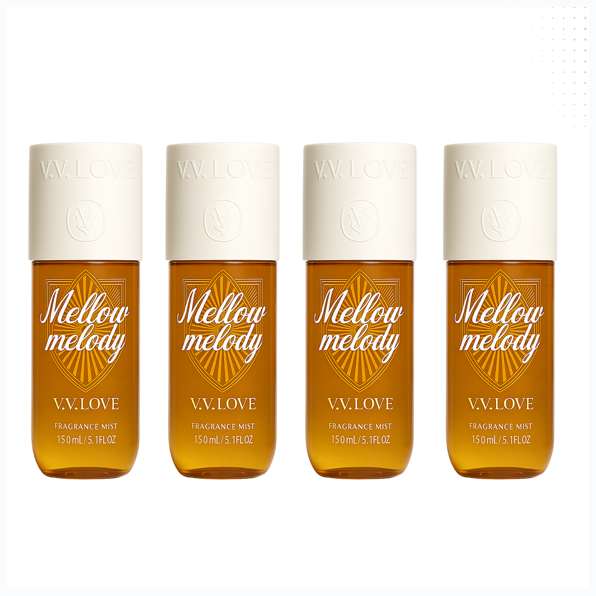 12*150ml Vv Love - Mellow Melody - Fragrance Mist for Women