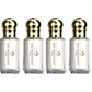 4*12ml Gris Montaigne - Musc Tahara Rouh Al Arab - Parfum Concentrate