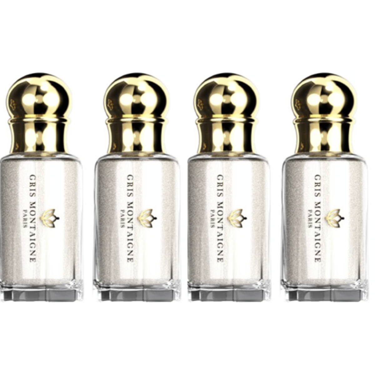 4*12ml Gris Montaigne - Musc Tahara Rouh Al Arab - Parfum Concentrate