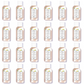 24 * 30ml Lilaroze Paris - Cleansing Hand Gel Extract of Fleur D'oranger