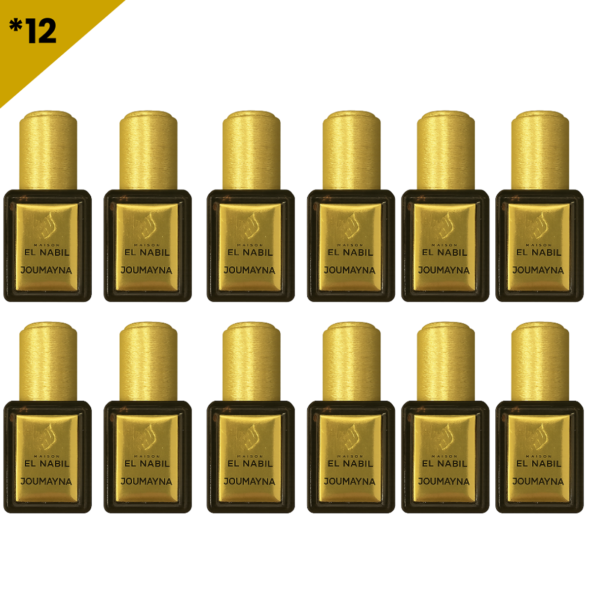 4*5ml el Nabil - Joumayna - Parfum Concentrate Sans Alcool