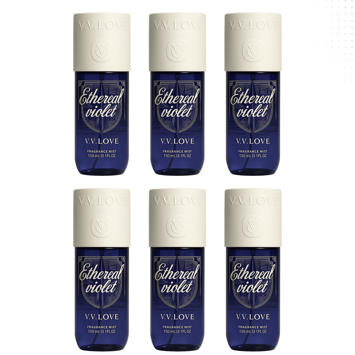 12*150ml Vv Love - Ethereal Violet - Fragrance Mist for Women