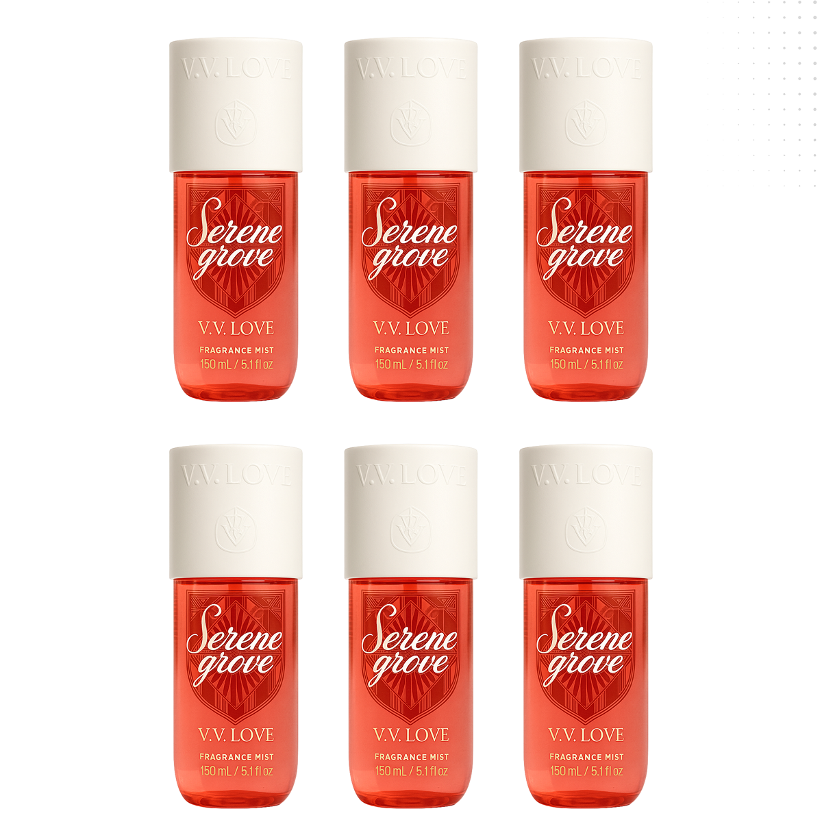 12*150ml Vv Love - Serene Grove - Fragrance Mist for Women