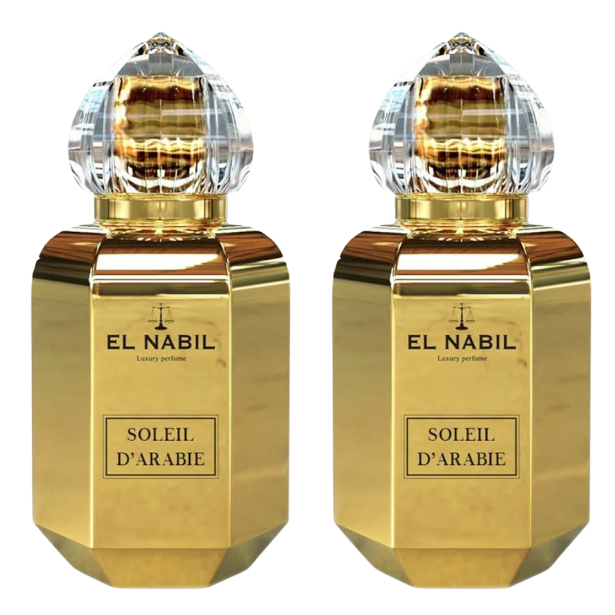 2 * 65 ml el Nabil - Soleil D'arabie - Eau de Parfum Unisex