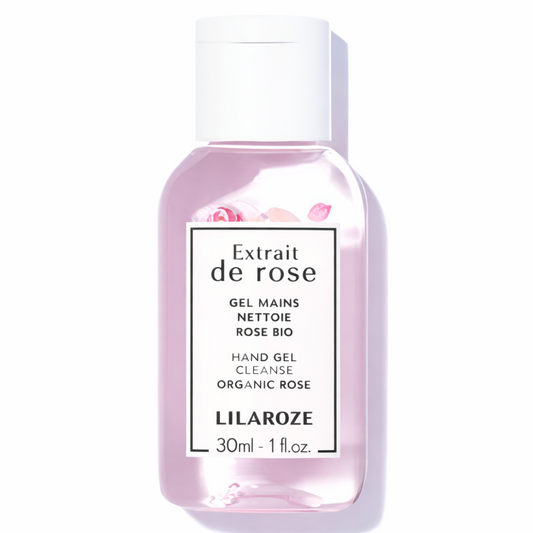 24 * 30ml Lilaroze Paris - Cleansing Hand Gel Extract of Rose