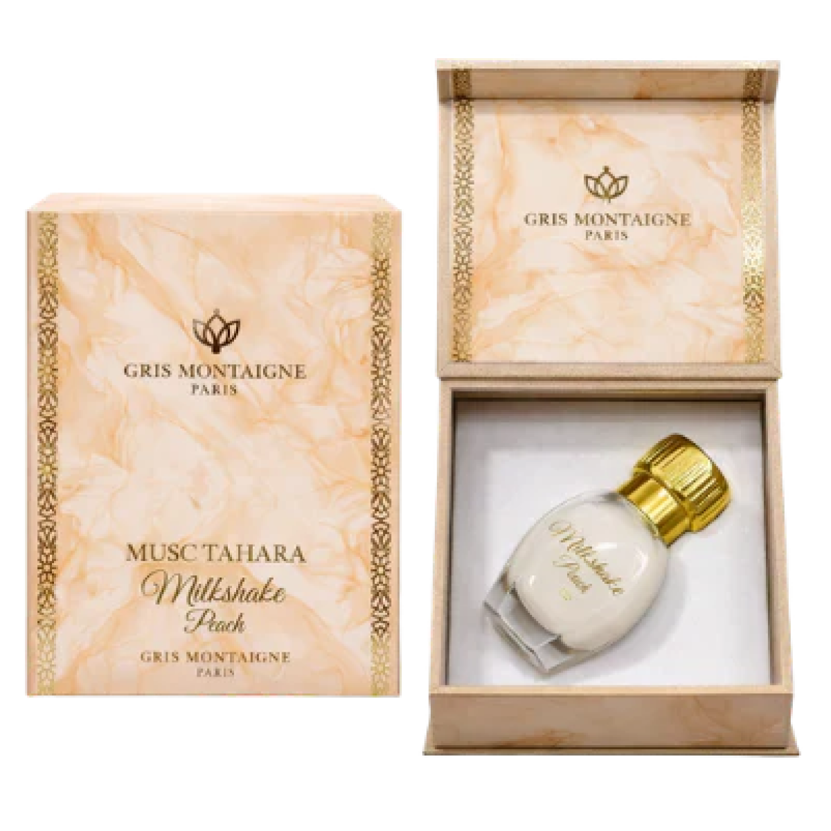 * 2 Gris Montaigne - Musc Tahara Milkshake Peach - Perfume Concentrate