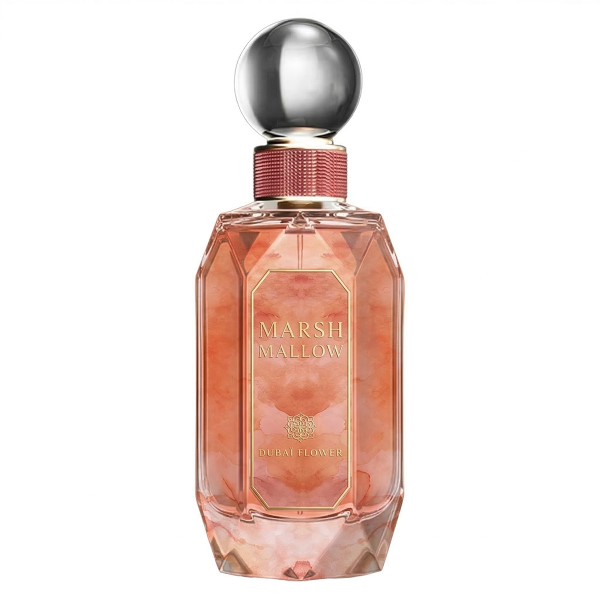 100ml Dubaï Flower - Marshmallow Peach - Extrait de Parfum MIxte