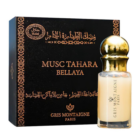 4*12ml Gris Montaigne - Musc Tahara Bellaya - Parfum Concentrate