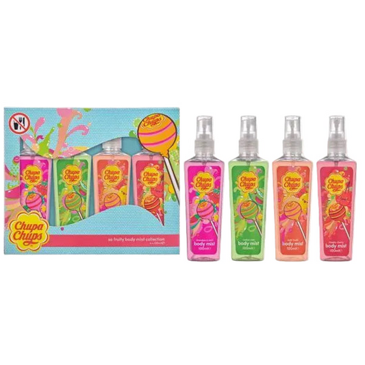 4*100ml Chupa Chups - Gift Set So Fruity Mist Collection 4 X 100ml