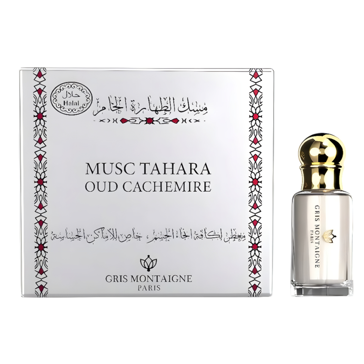2*12ml Gris Montaigne - Musc Tahara Oud Cachemire - Parfum Concentrate