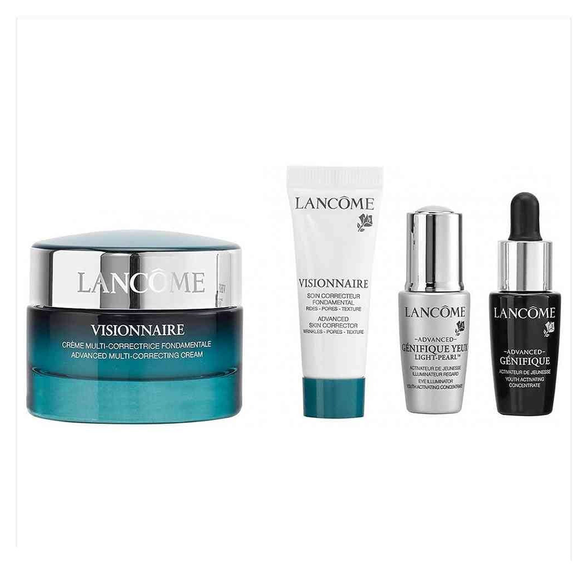 Lancôme - Visionnaire - Gift Set Cream Jour 50 ml + Serum+ 10ml + Serum Advanced Génifique 7ml + Serum Advanced Génifique Yeux Light Pearl 5ml