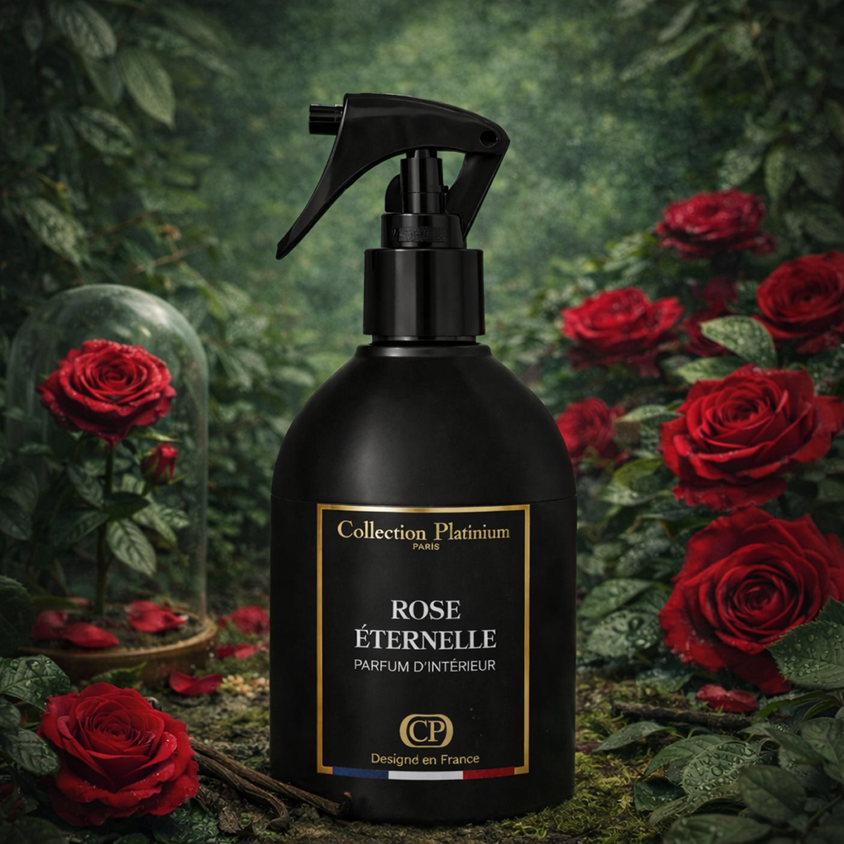 250ml Collection Platinium - Rose Eternelle - Parfum D'intérieur