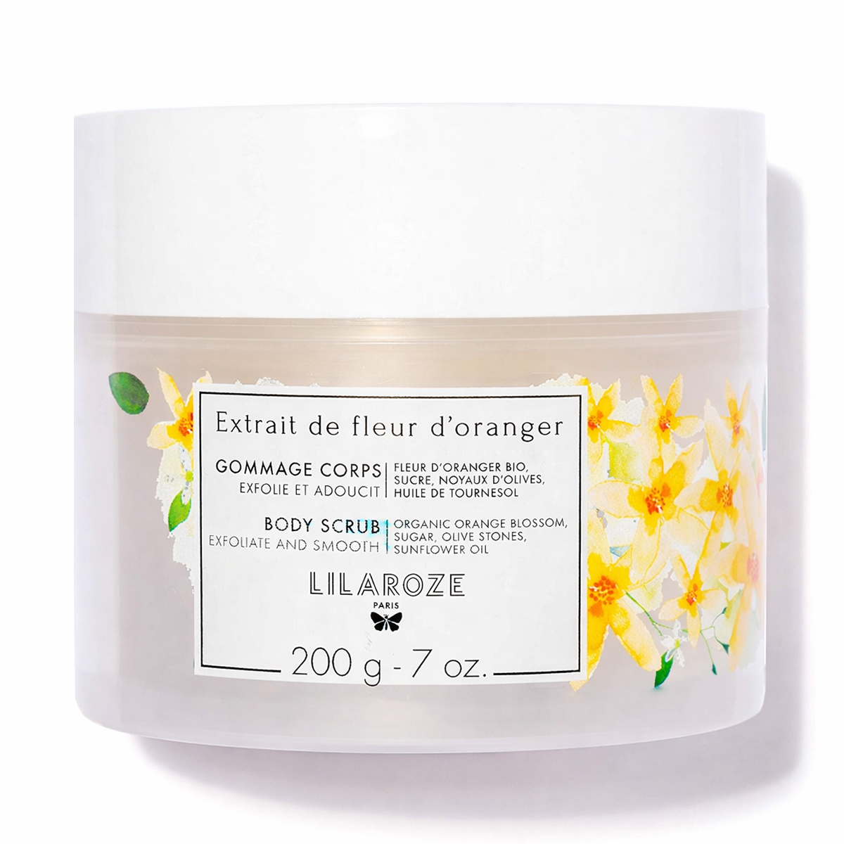 Lilaroze Paris - Exfoliating Scrub Body Extract of Fleur D'oranger Bio