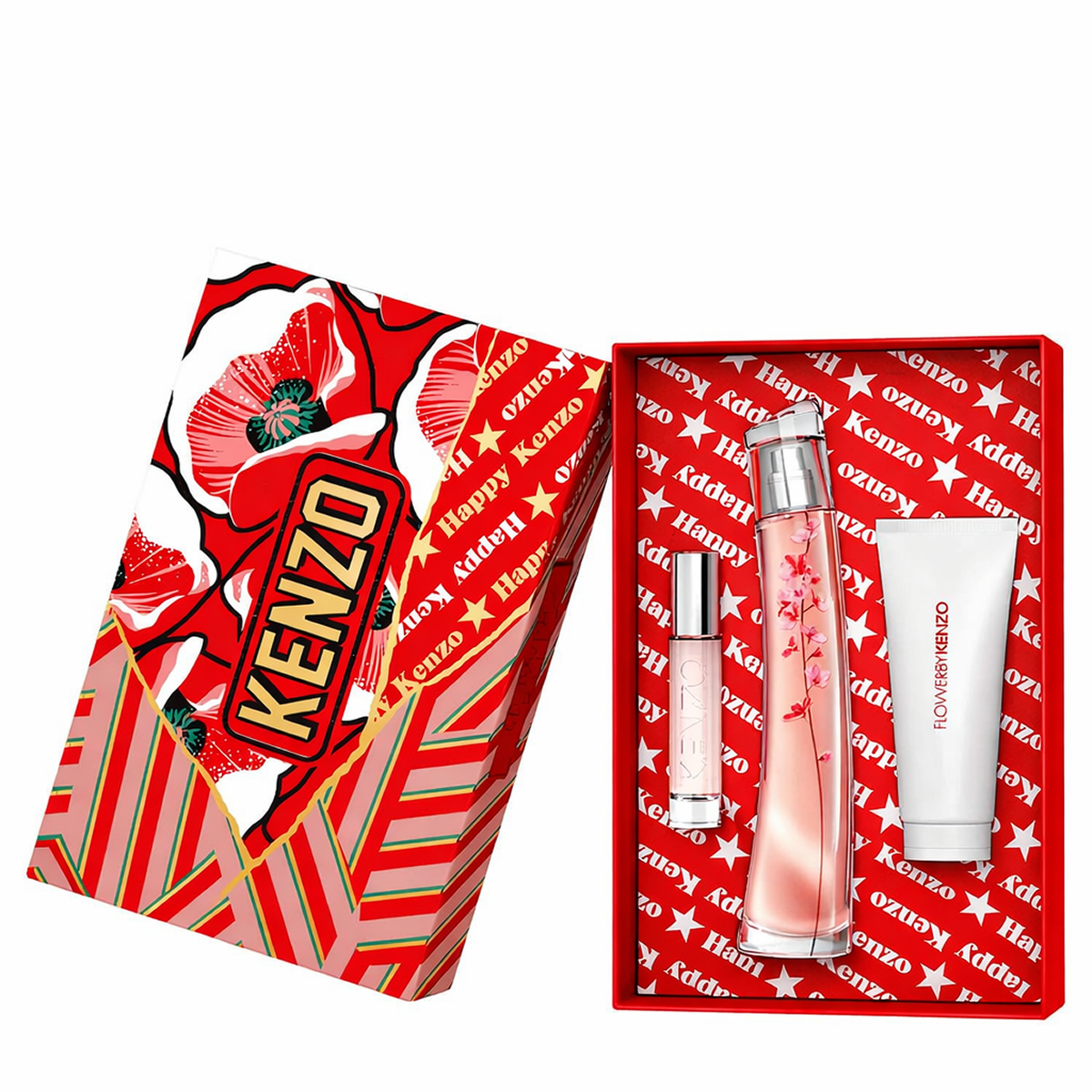 Kenzo - Gift Set Ikebana EDP 75ml + Body Lotion 75ml + EDP 10ml
