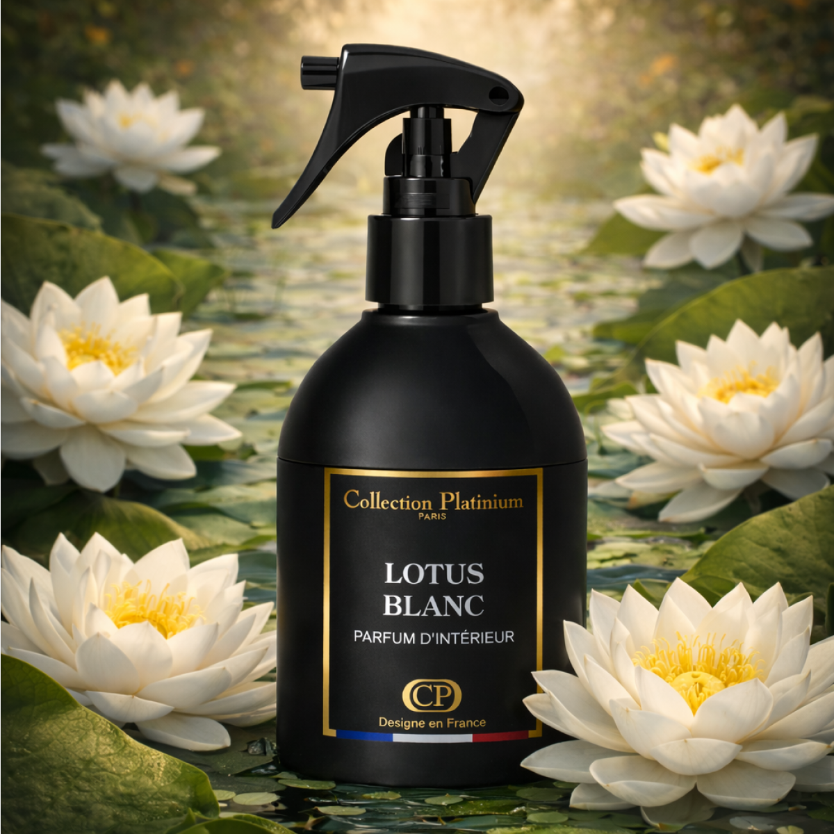 250ml Collection Platinium - Lotus Blanc - Parfum D'intérieur
