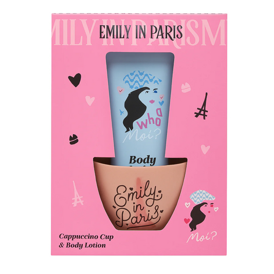 Emily in Paris - Cappuccino Cup & Body Lotion