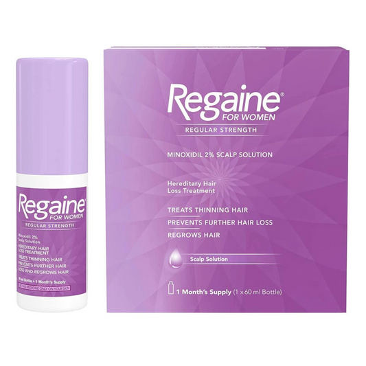 Regaine - Extra Strangth 2% Minoxidil for Women 1mois D'utilisations 60ml