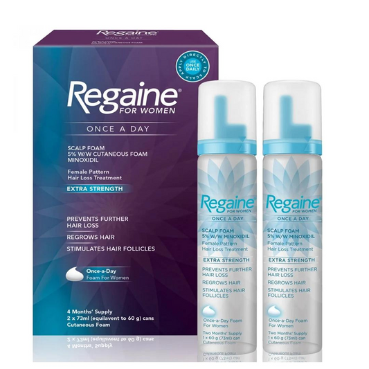 2*73ml Regaine - Traitement de Hair for Women 2*73ml 4mois D'utilisation