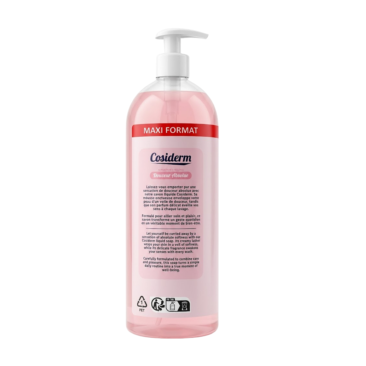1 l Cosiderm - Douceur Absolue - Savon Liquide Maxi Format