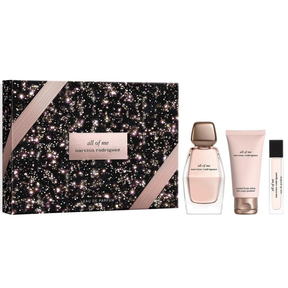 Narciso Rodriguez - All Of Me - Gift set for women Eau de Parfum 90 ml + Shower Gel 50 ml + Body Milk 50 ml