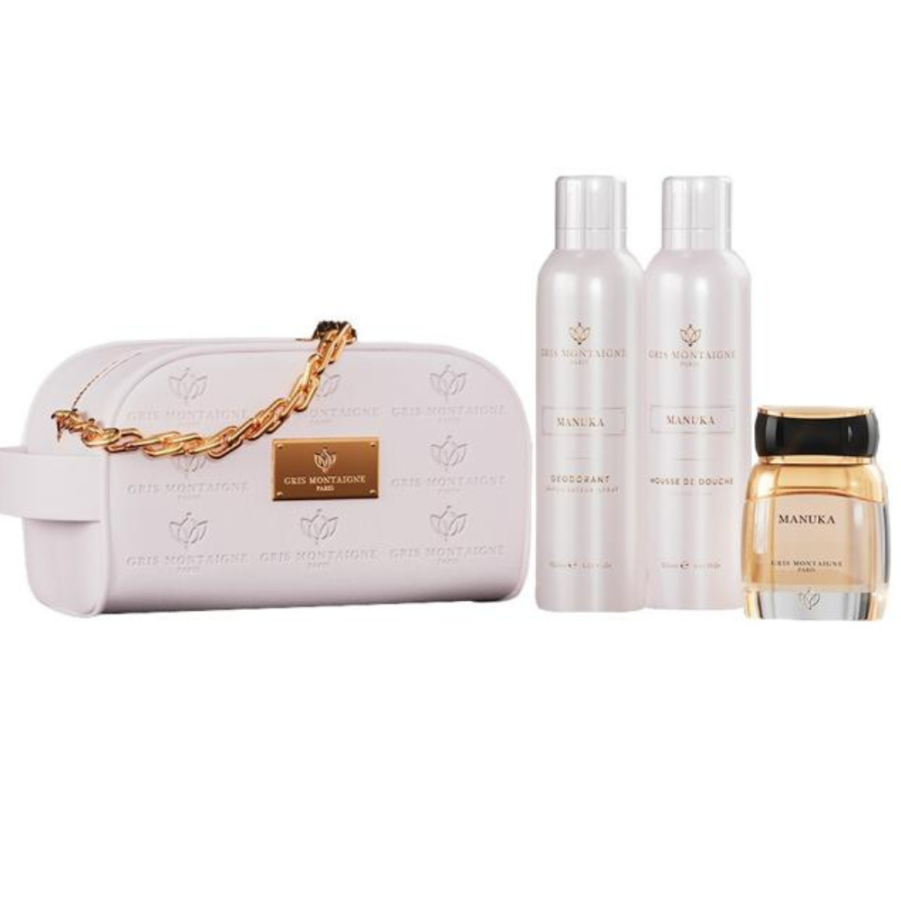 Gris Montaigne - Manuka Perfume Extract Kit 80ml + Deo 150ml + Shower Mousse 150ml