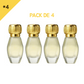 12ml * 4 Gris Montaigne - Musc Tahara - Parfum Concentré