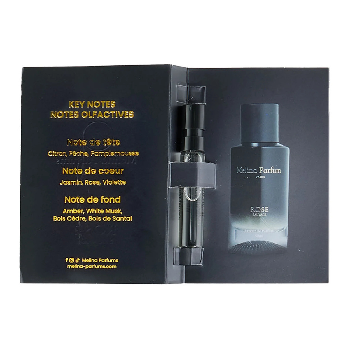 Melina Parfums - Wild Rose - Perfume Extract for Women