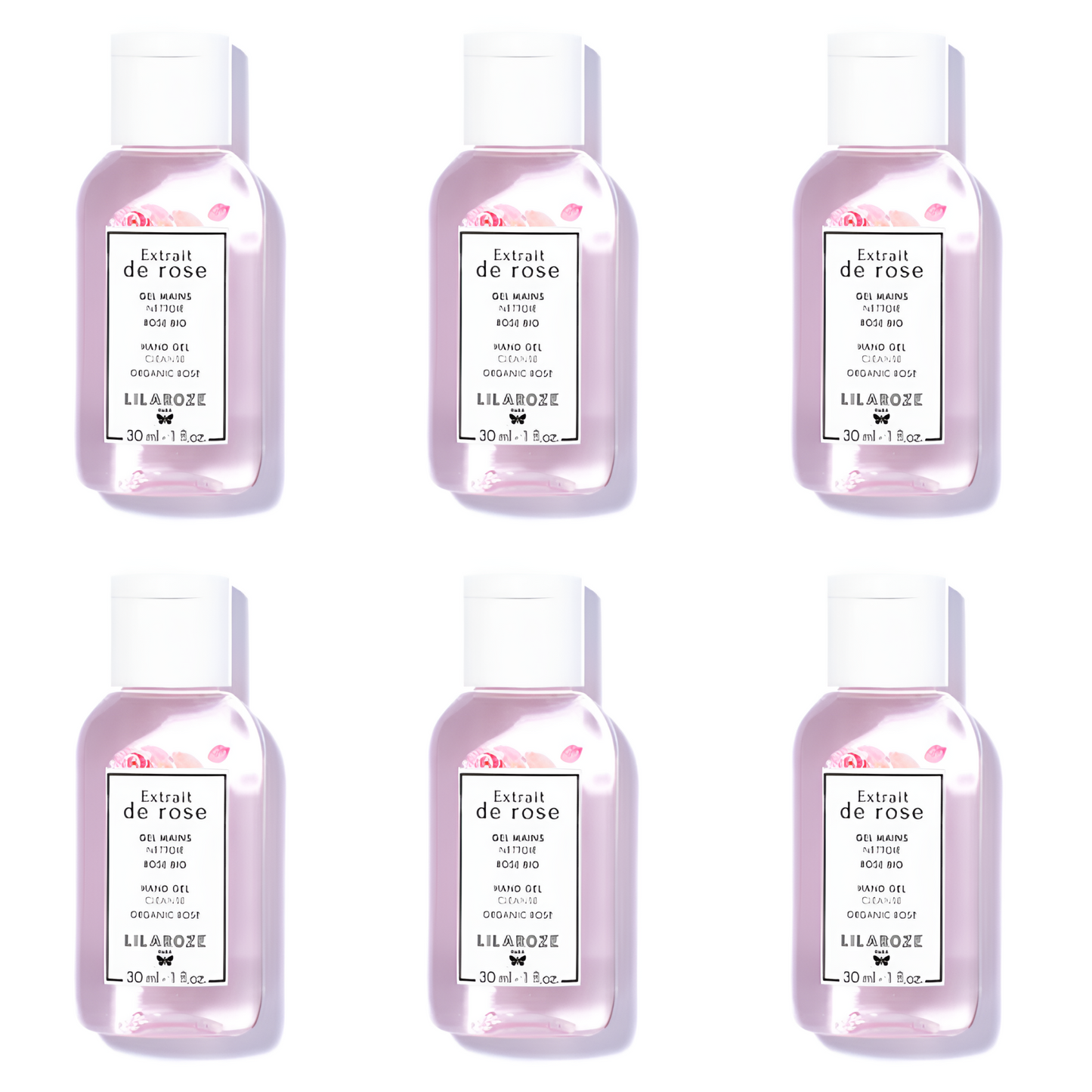Lilaroze Paris - Rose Extract Cleansing Hand Gel