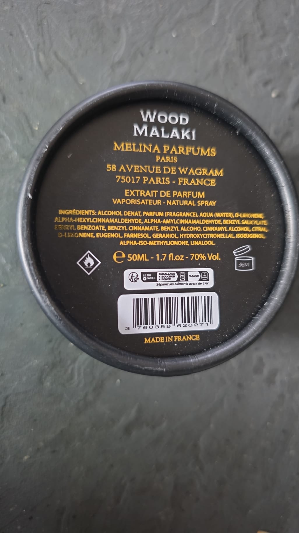Melina Parfums - Wood Malaki - Mixed Perfume Extract