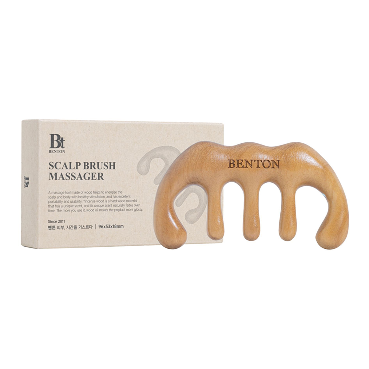 Benton - Brosse de Massage - Brosse pour Scalp
