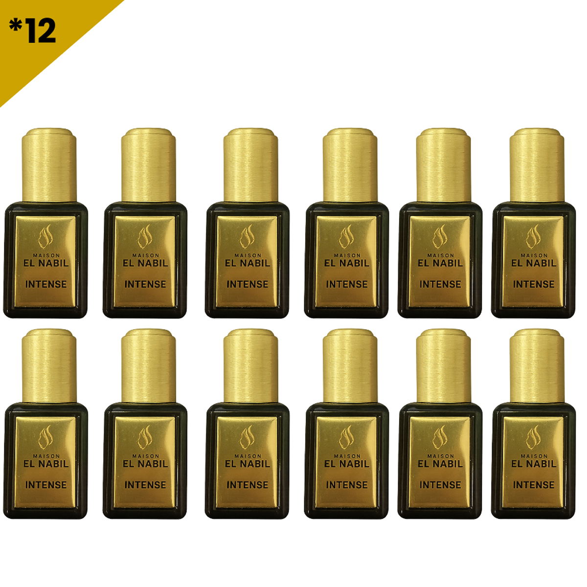 12*5ml el Nabil - Intense - Parfum Concentrate Sans Alcool