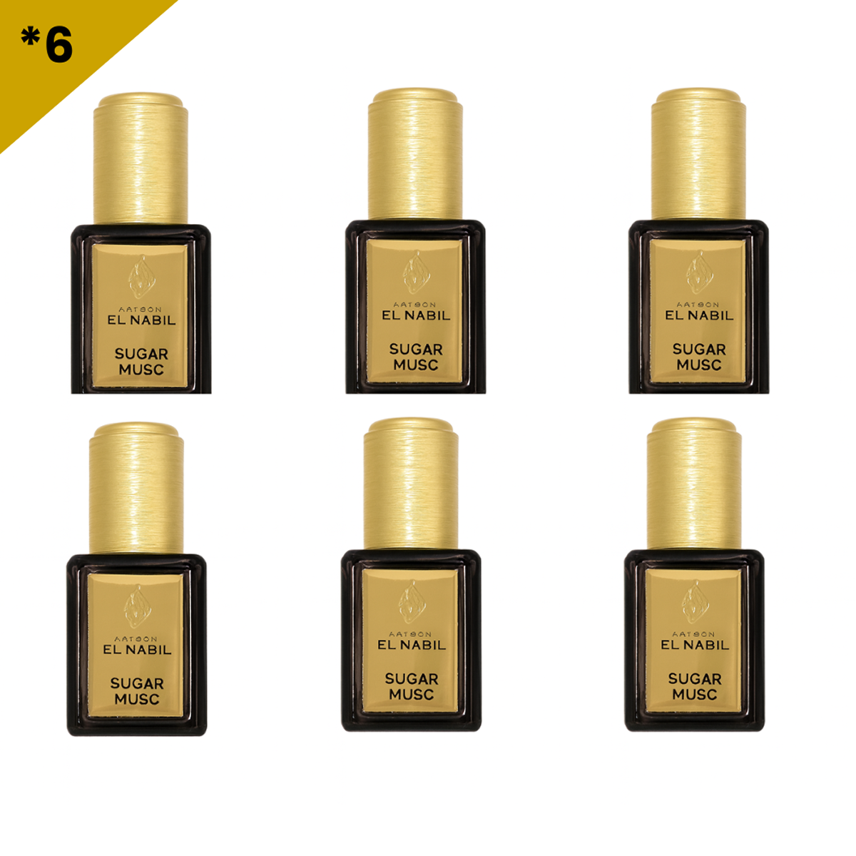 12*5ml el Nabil - Sugar Musc - Parfum Concentrate Sans Alcool