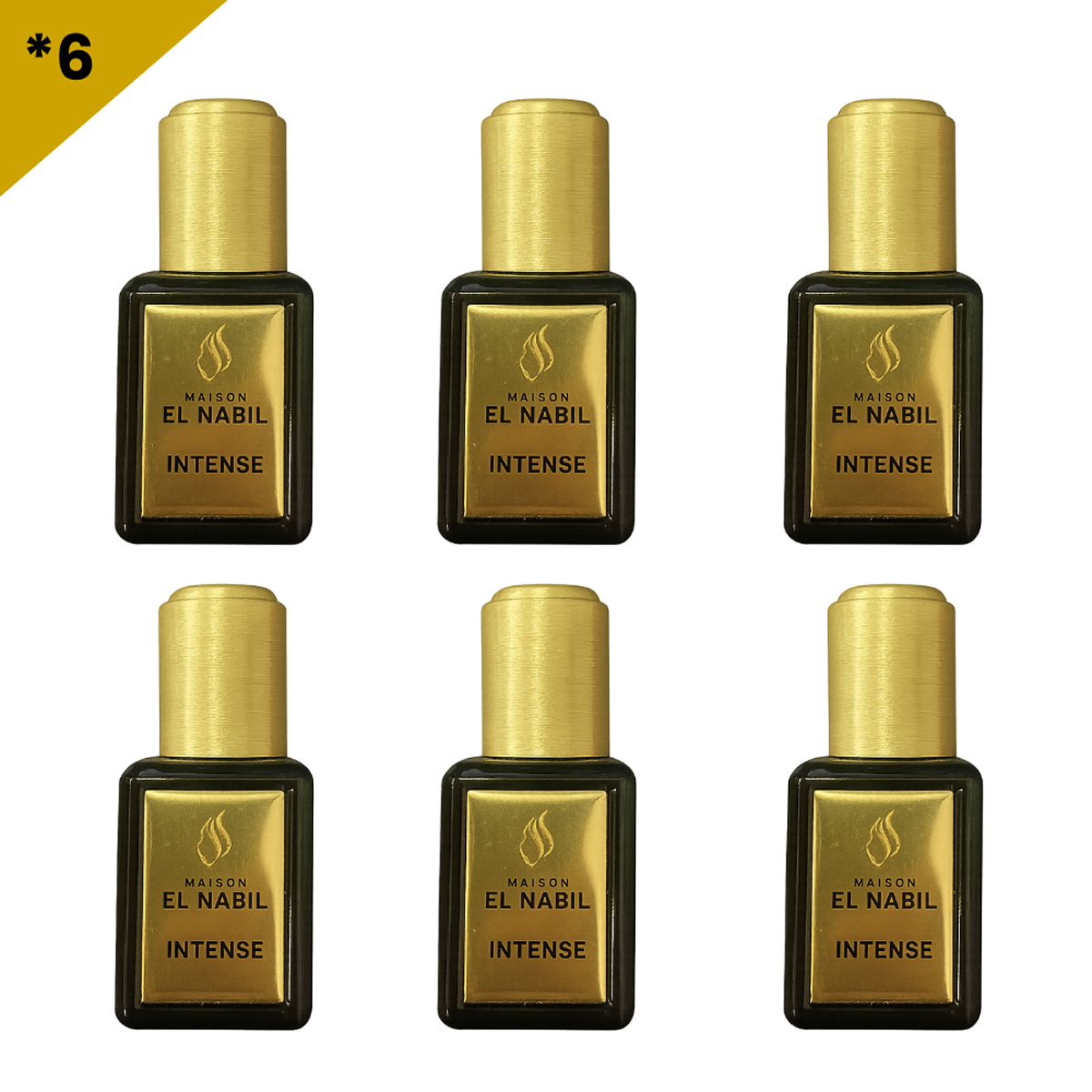 12*5ml el Nabil - Intense - Parfum Concentrate Sans Alcool