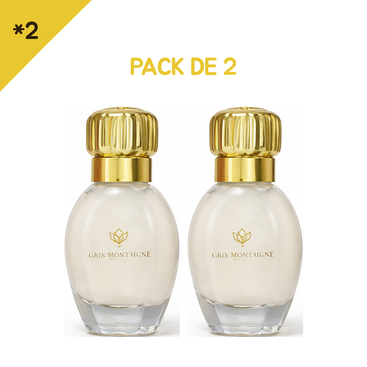 * 2 Gris Montaigne - Musc Tahara Vanilla Candy - Perfume Concentrate