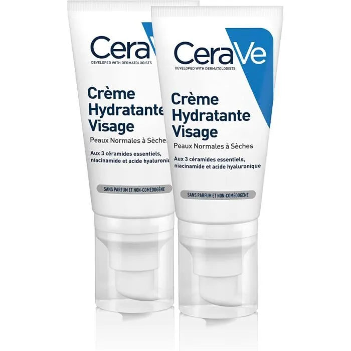CeraVe - Niacinamide, Hyaluronic Acid Moisturising Face Cream Normal to Dry Skin