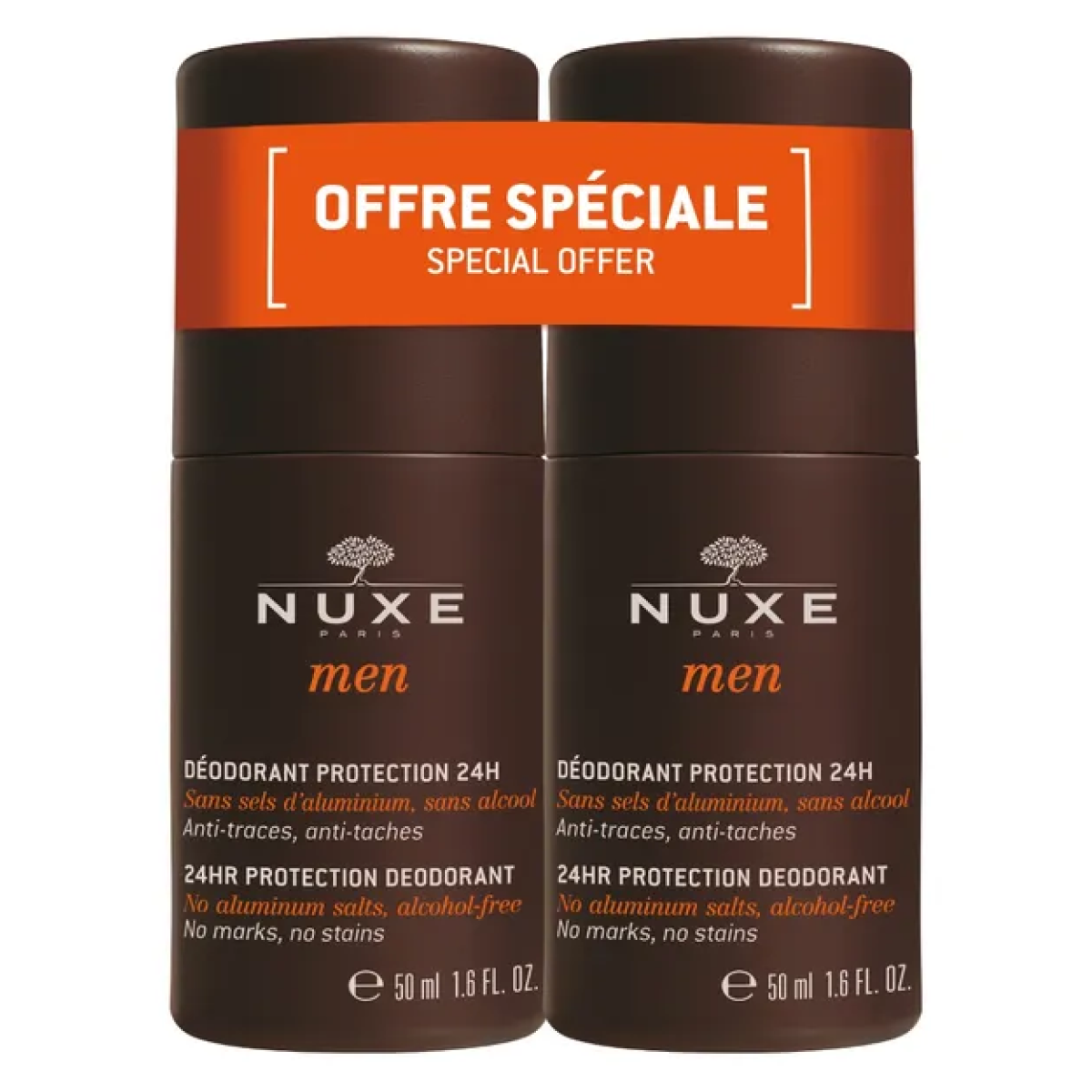 2*50ml Nuxe - Deodorant Protection 24h Roll - on