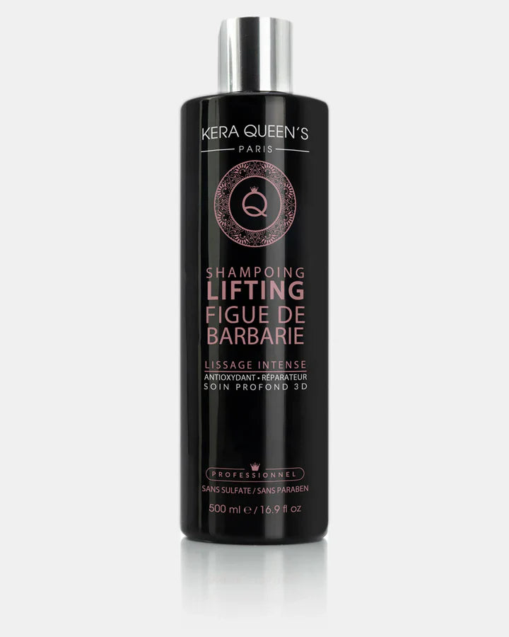 Kera Queen's - Figue de Barbarie - Lifting capillaire Intense soin profond 3D Shampoing 500ml