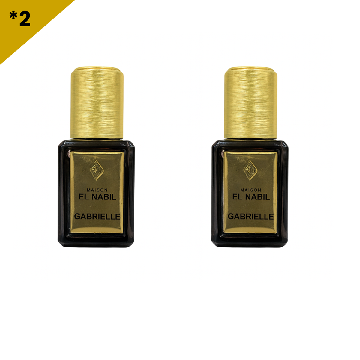 12*5ml el Nabil - Gabrielle - Parfum Concentrate Sans Alcool