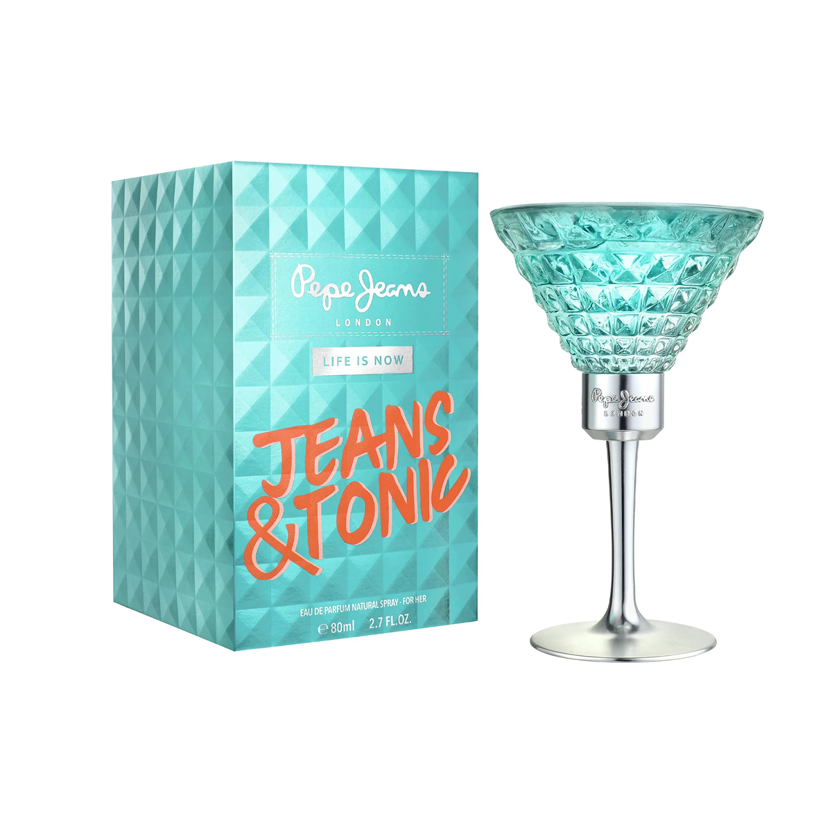80 ml Pepe Jeans - Jeans & Tonic - Eau de Parfum pour Femme