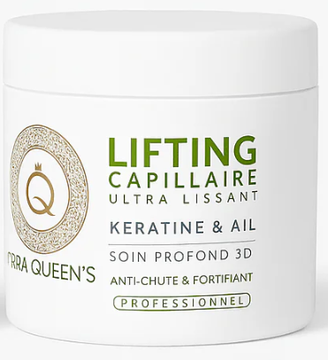Kera Queen's - Kératine & Ail - Lifting Capillaire Ultra Lissant Shampoing 500ml