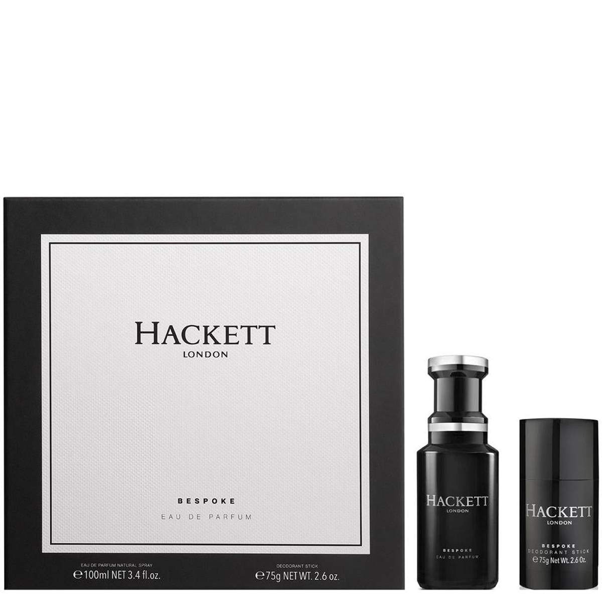 Hackett - Bespoke - Gift Set Eau de Parfum 100ml +Deodorant 75g