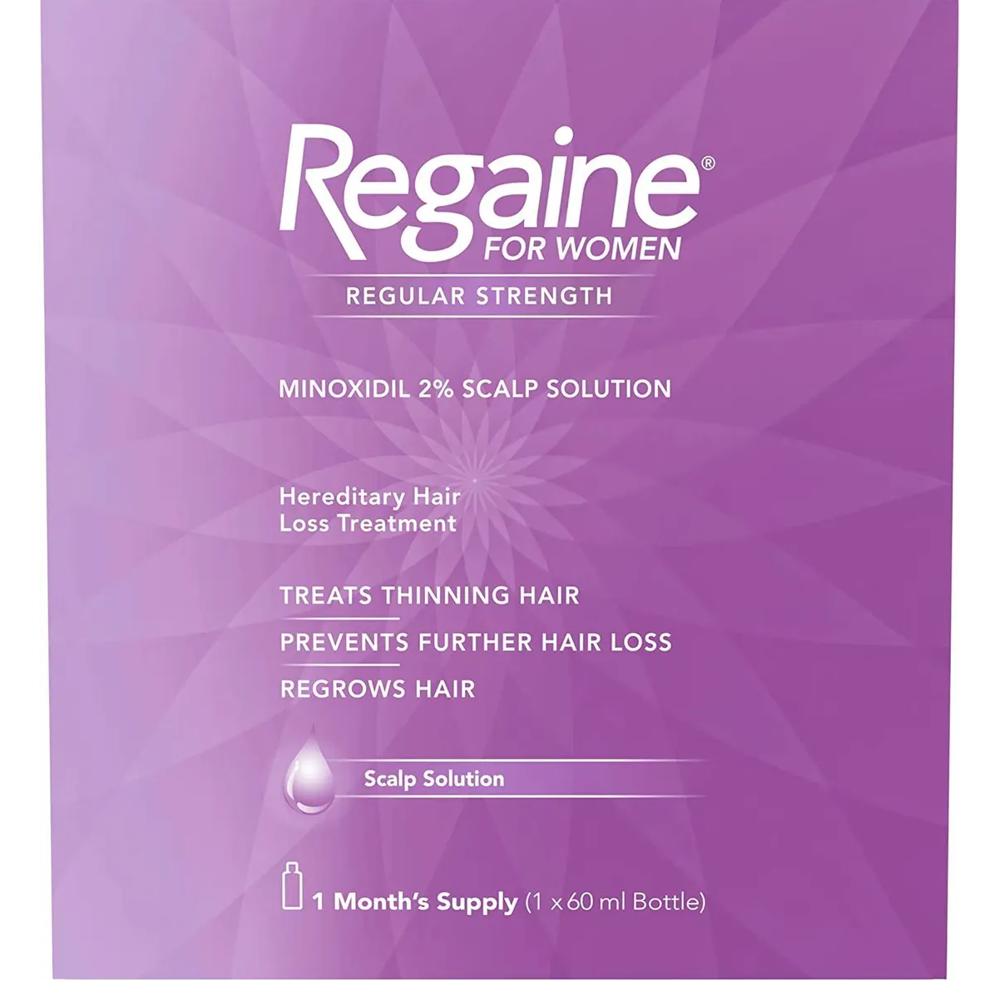 Cosmetics Extra Strangth 2% Minoxidil woman 1month Of uses of the brand Regaine for woman 60ml